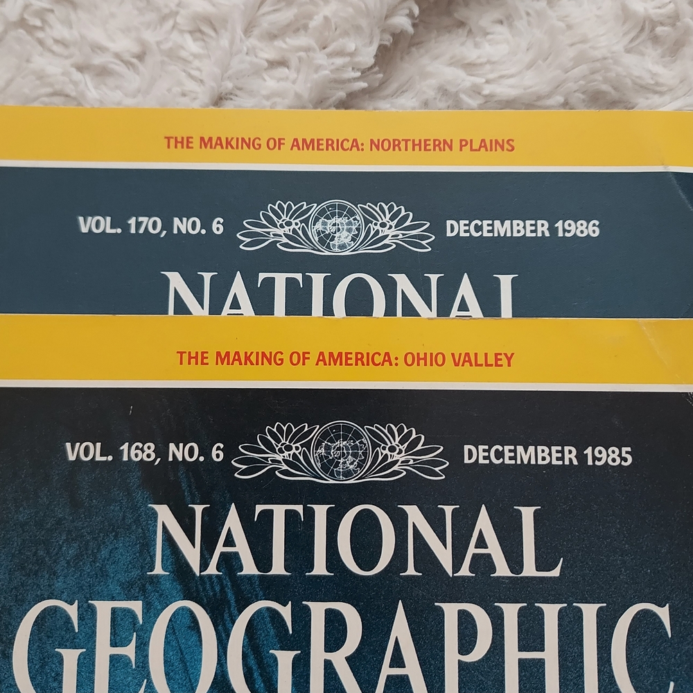 National Geographic Vintage Titanic Issues Dec 1985 & Dec 1986 - Picture 2 of 3